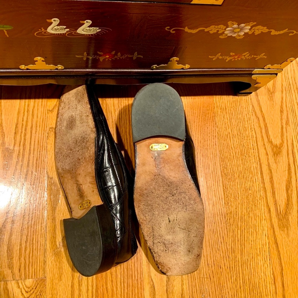 Stacy Adams Excellent Condition Alligator Shoes - Picture 3 of 5